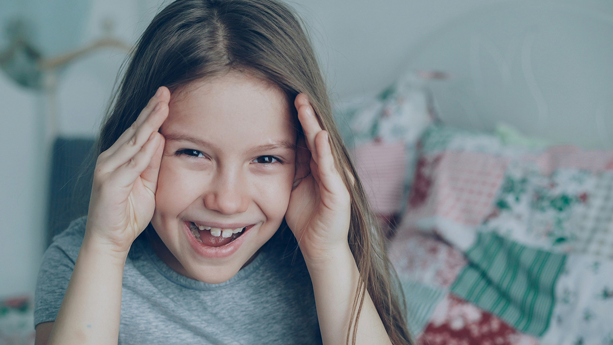 Smiling girl